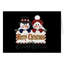 Carte de voeux de Joyeux Noël