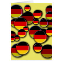 Carte de voeux de l'Allemagne