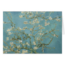 Carte de voeux de luxe de Van Gogh