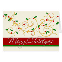 Carte de voeux de Noël