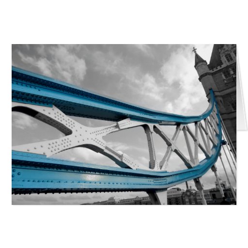 Carte de voeux de pont de Londres