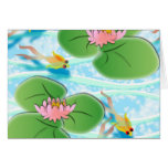 Carte de voeux Lilypad