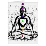 carte de yoga de chakra