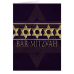 Carte d'invitation de Mitzvah de barre