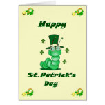 Carte du jour de St Patrick