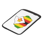 CARTE DU ZIMBABWE housses ipad