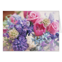 Carte florale de beauté