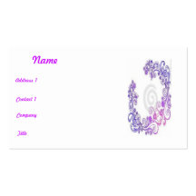 carte fraîche cartes de visite professionnelles