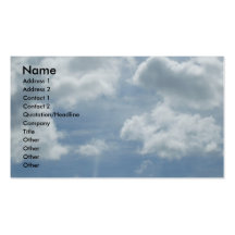 Carte inspirée de profil modèles de cartes de visite
