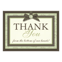 Carte minuscule 2 des orteils GRN TY Invitation Personnalisable