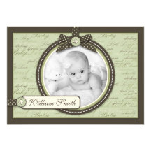 Carte minuscule de faire-part des orteils GRN