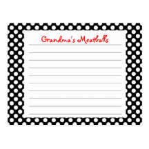 Carte noire de recette de point de polka carte postale