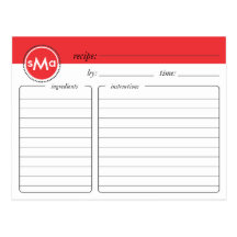 Carte nuptiale de recette de douche de monogramme cartes postales