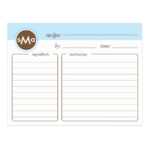 Carte nuptiale de recette de douche de monogramme carte postale