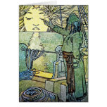 Carte ou invitation : Déesse de Sun par Alphonse M