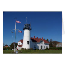 Carte/phare de Chatham, Cape Cod