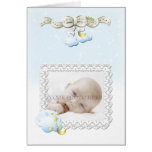 Carte photo de bébé