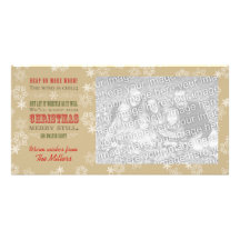Carte photo de citation de Noël Cartes Avec Photo