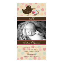 Carte photo de faire-part de naissance de poussins photocartes personnalisées