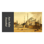 Carte photo de Hagia Sophia Modèle Pour Photocarte