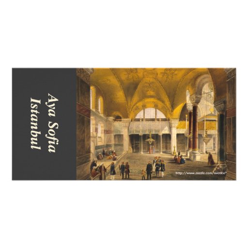 Carte photo de Hagia Sophia Photocarte