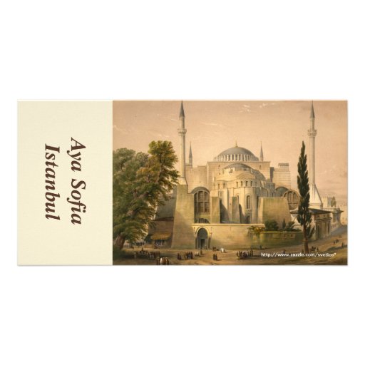 Carte photo de Hagia Sophia Photocartes