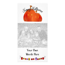 Carte photo de Halloween Modèle Pour Photocarte
