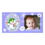 Carte photo de Noël de Milou du bébé fait sur comm Cartes De Vœux Avec Photo