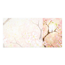Carte photo "de vue rose de fleur " photocarte