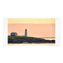 Carte photo en bois de lever de soleil de lumière  cartes de vœux avec photo