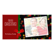Carte photo personnalisé par Noël Modèle Pour Photocarte