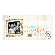 carte photo quotidien d'amusement photocarte personnalisée