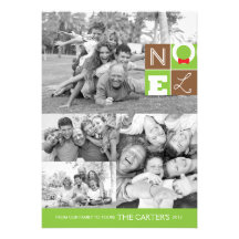 Carte plate des vacances 5x7 de NOEL Invitations Personnalisées