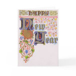 Carte postale 1907 de bonne année