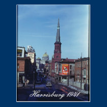 Carte postale 1941 d'Harrisburg cartes postales