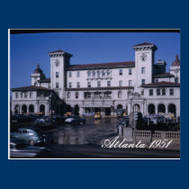 Carte postale 1951 d'Atlanta cartes postales
