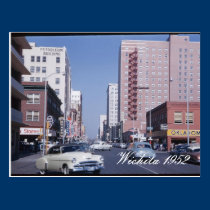 Carte postale 1952 de Wichita cartes postales