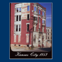 Carte postale 1953 de Kansas City cartes postales