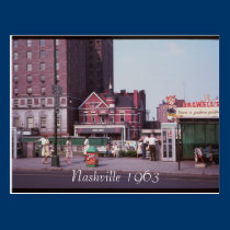 Carte postale 1963 de Nashville cartes postales