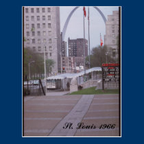 Carte postale 1966 de St Louis cartes postales