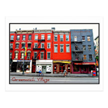 Carte postale 3 - Greenwich Village, NYC
