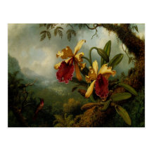 Carte postale avec la peinture de Martin Johnson H