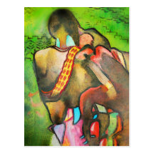 carte postale "Couleurs"