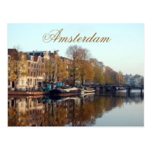Carte postale d'Amsterdam