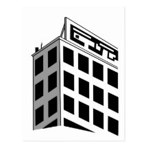 Carte postale de bâtiment