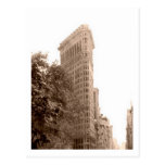 Carte postale de bâtiment de Flatiron
