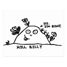 Carte postale de Billy de colline