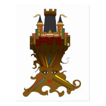 carte postale de château