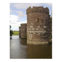 Carte postale de château de Beaumaris