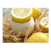 Carte postale de citrons